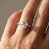 Montura media banda pavé