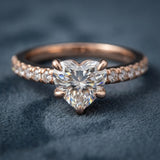 Montura media banda pavé