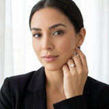 Montura media banda pavé