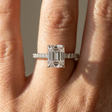 Montura media banda pavé