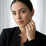 Montura media banda pavé