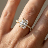 Montura media banda pavé