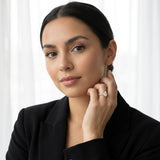 Montura media banda pavé