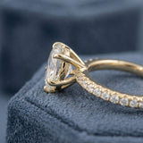 Montura media banda pavé