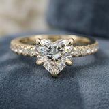 Montura media banda pavé