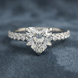 Montura media banda pavé