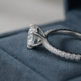 Montura media banda pavé