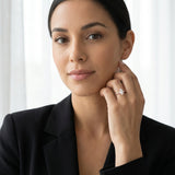 Montura media banda pavé