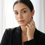 Montura media banda pavé