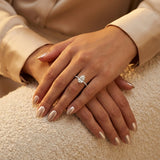 Montura media banda pavé