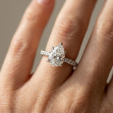 Montura media banda pavé