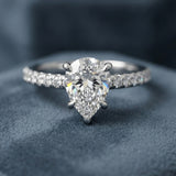 Montura media banda pavé