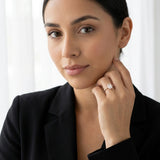 Montura media banda pavé