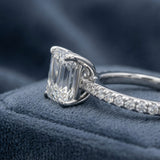 Montura media banda pavé