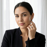 Montura media banda pavé