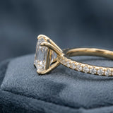 Montura media banda pavé