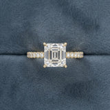 Montura media banda pavé