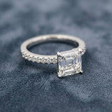 Montura media banda pavé