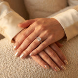 Montura media banda pavé