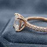 Montura media banda pavé