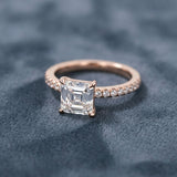 Montura media banda pavé