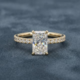 Montura media banda pavé