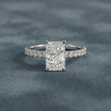 Montura media banda pavé