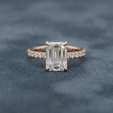 Montura media banda pavé