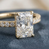 Montura media banda pavé