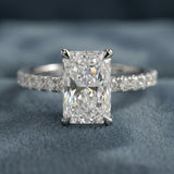 Montura media banda pavé