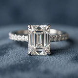 Montura media banda pavé