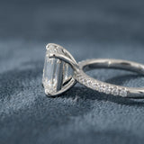 Montura media banda pavé