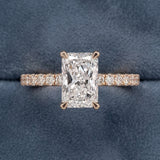 Montura media banda pavé