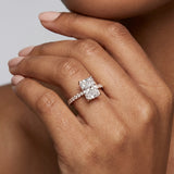 Montura media banda pavé