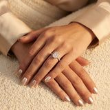 Montura media banda pavé